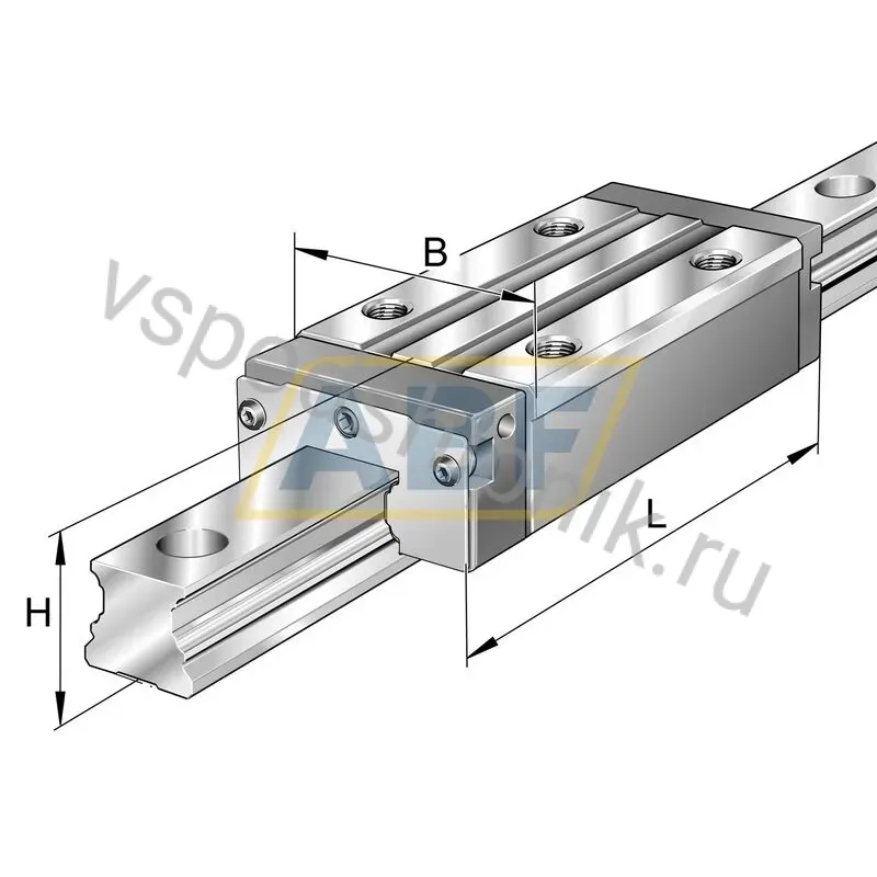 Линейная опора скольжения KWVE20-B-SN-V2-G3 INA 360