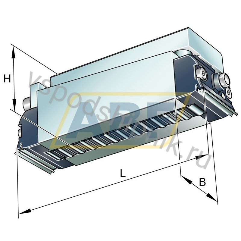 Шариковый линейный подшипник RUSV42126KS INA 360