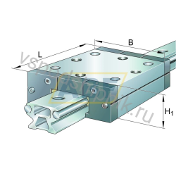 Carriage LFKL, compact carriage, clearance-free LFKL25SF INA