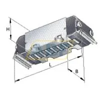 Шариковый линейный подшипник RUS26086-GR3H-10-15 INA