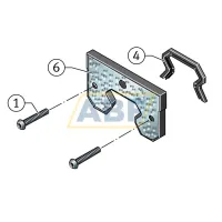 Деталь линейного подшипника KIT.RWU45-E-A-OS-3400 INA