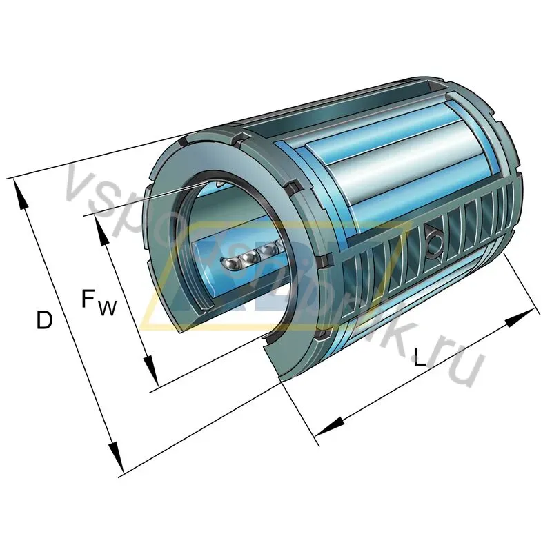 Шариковый линейный подшипник KSO12PP INA 360