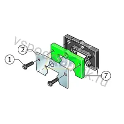Деталь линейного подшипника KIT.KWVE25-B-OS-3600 INA