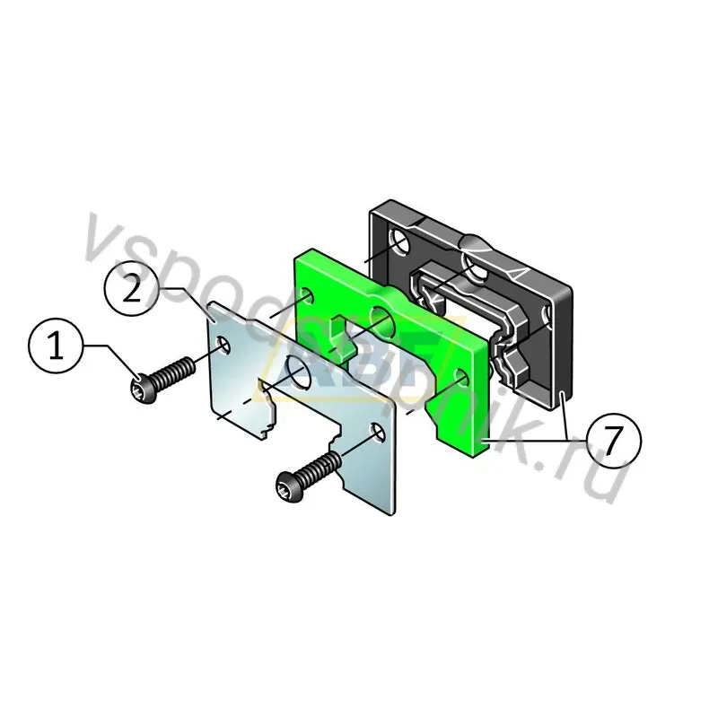 Деталь линейного подшипника KIT.KWVE25-B-OS-3600 INA 360
