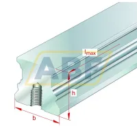 Деталь линейного подшипника TKVD35X4000-U-0001-EWL-G4 INA