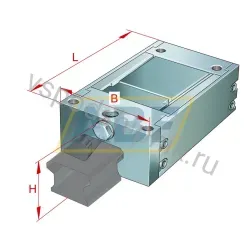 Деталь линейного подшипника BKE.TKVD45 INA