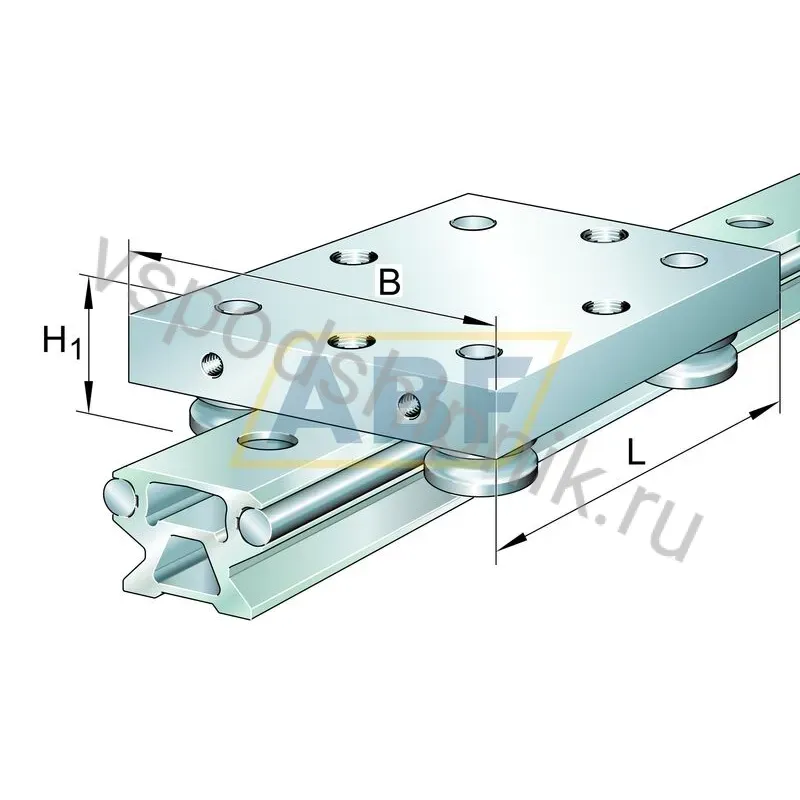 Carriage LFL, open carriage, clearance-free LFL20SF INA 360