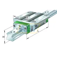 Линейная опора скольжения KWVE30-B-G2-V1 INA