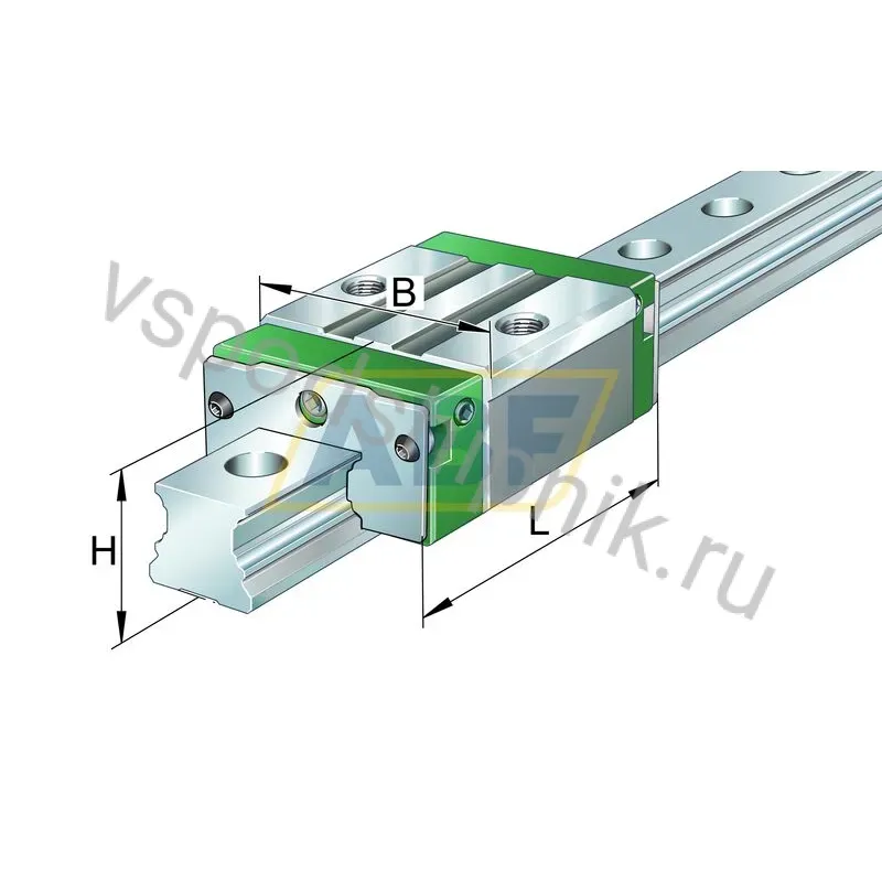 Линейная опора скольжения KWVE15-B-ESC-G4-V1 INA 360