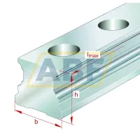 Деталь линейного подшипника TKVD55X6000-B-0001-EWL-G3 INA