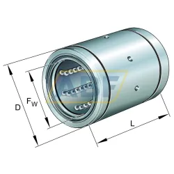 Шариковый линейный подшипник KBS1232-PP-AS INA