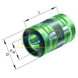 Шариковый линейный подшипник KN50100 INA