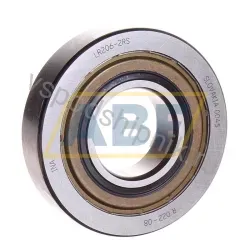 Опорный ролик шариковый вильчатый LR206-2RS INA