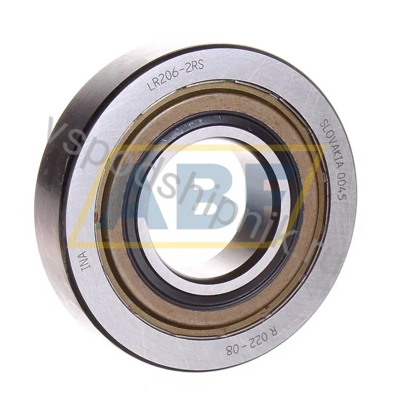 Опорный ролик шариковый вильчатый LR206-2RS INA 360