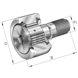 Опорный ролик KRV30-PP-RR-A INA