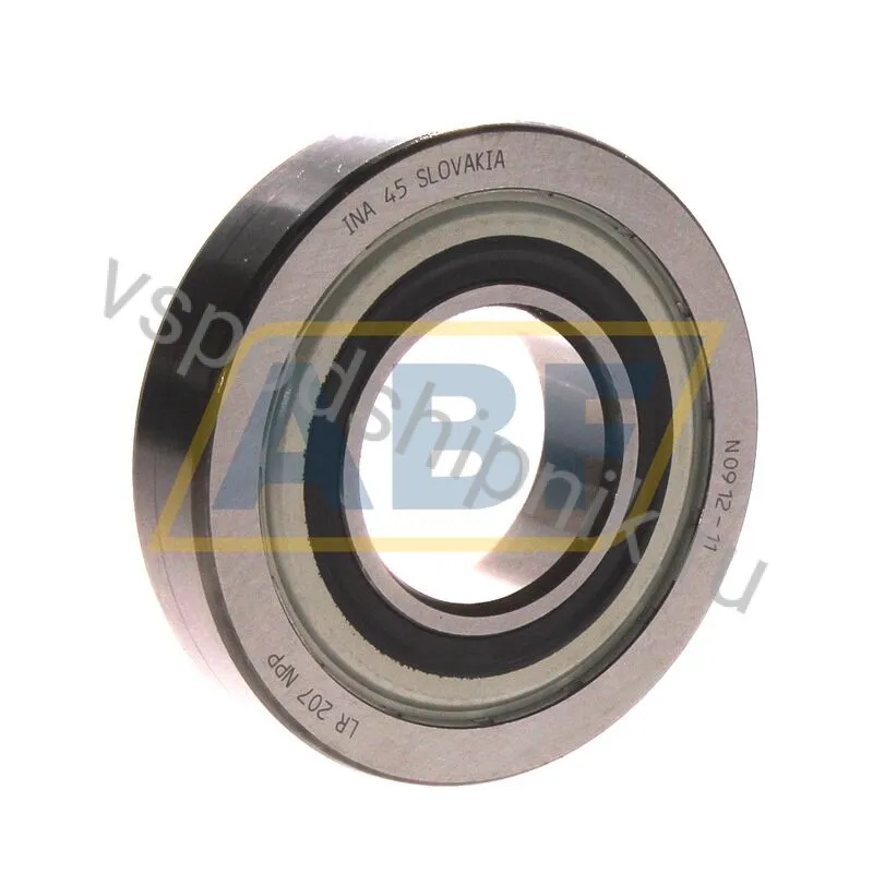 Опорный ролик шариковый вильчатый LR207-X-2RS INA 360