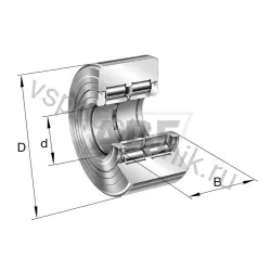 Ролик NNTR100X240X105-2ZL INA
