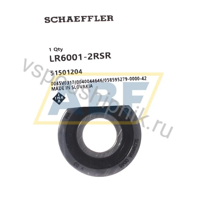 Ролик LR6001-2RSR INA 360