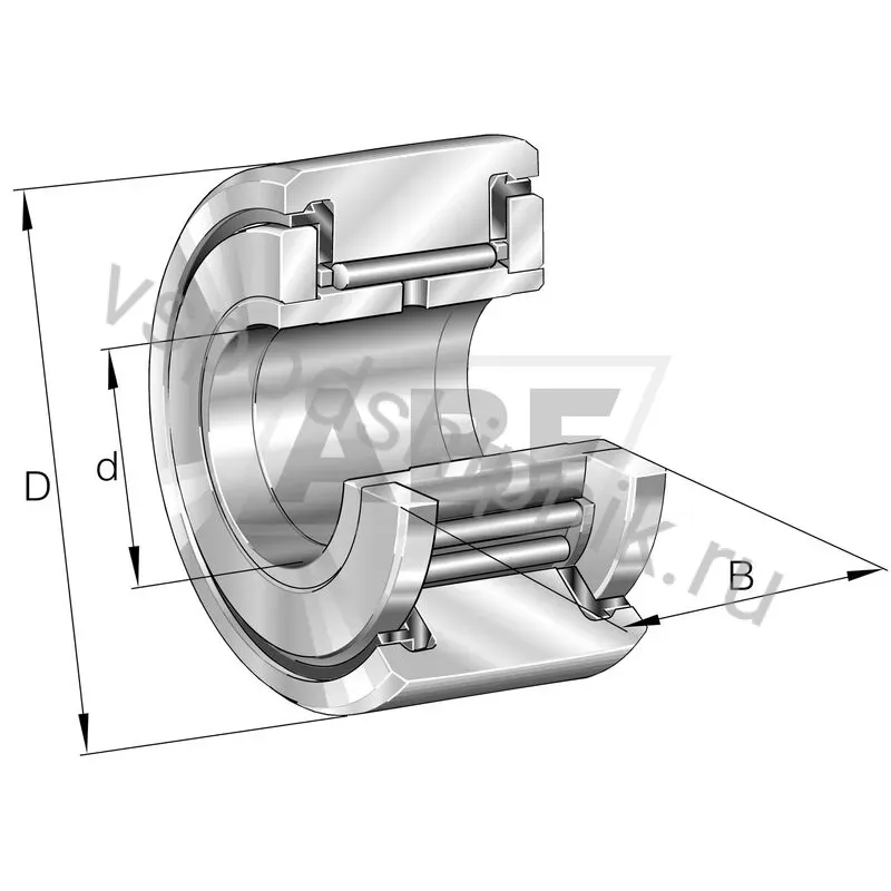 Ролик NATR17-PP-RR-A INA 360