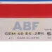 Сферический шарнирный подшипник GEM40ES-2RS SKF