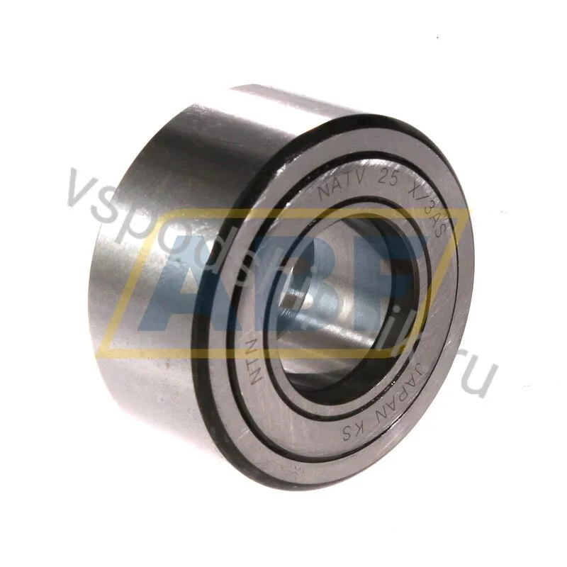 Игольчатый роликовый подшипник NATV25X NTN 360