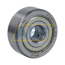 Опорный ролик шариковый вильчатый 306702 2Z NKE