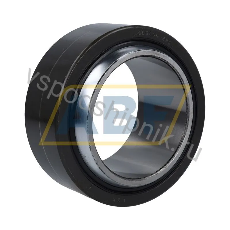 Сферический шарнирный подшипник GE80UK-2RS LSK Bearings 360