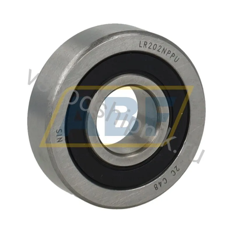 Опорный ролик шариковый вильчатый LR202NPPU NIS 360