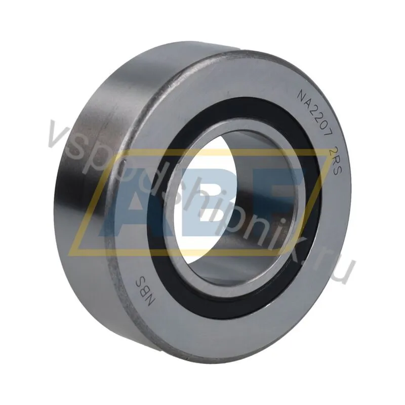 Ролик опорный вильчатый игольчатый NA2207 2RS NBS 360