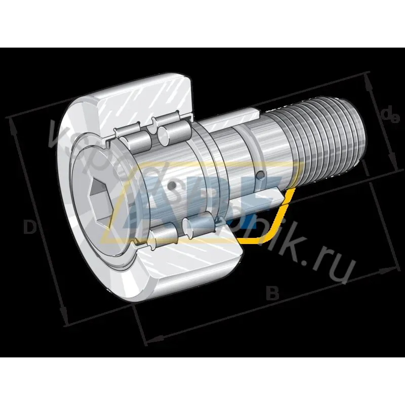 Цилиндрический роликовый подшипник PWKRE80-2RS-A INA 360