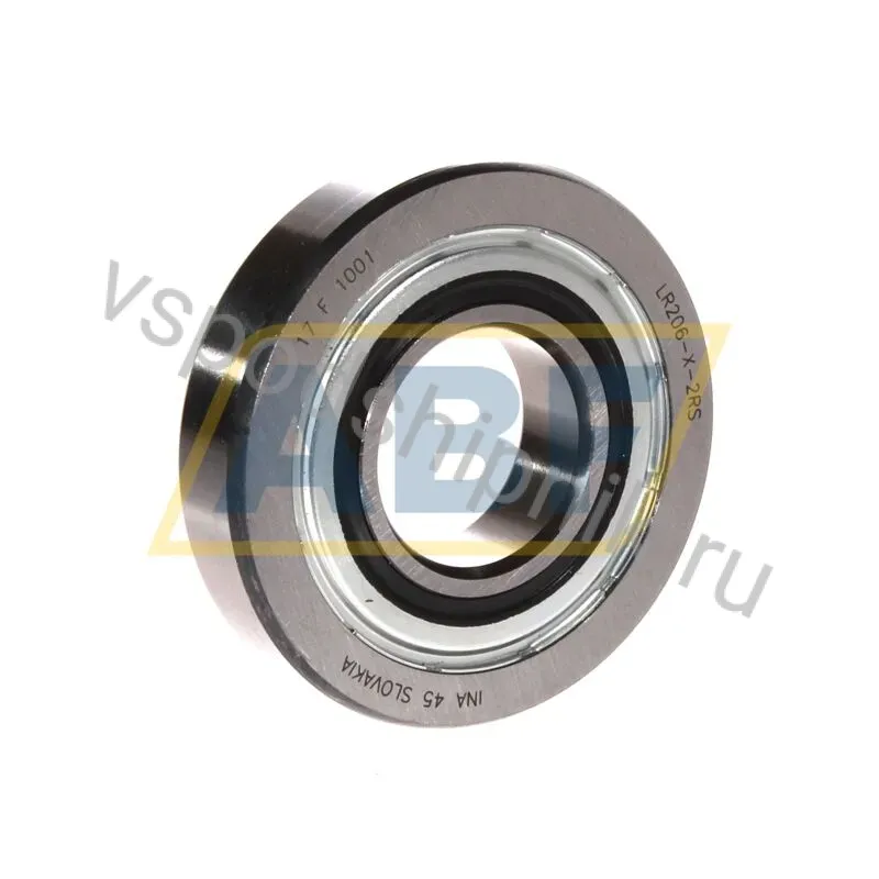 Опорный ролик шариковый вильчатый LR206-X-2RS INA 360