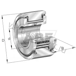 Игольчатый роликовый подшипник NATV6PP INA