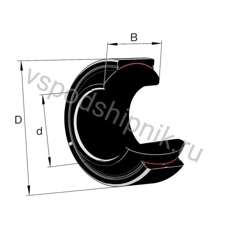 Подшипник FE127528.GE INA 360