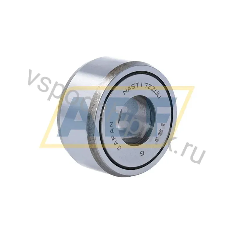 Ролик опорный вильчатый игольчатый NAST17ZZUU IKO 360