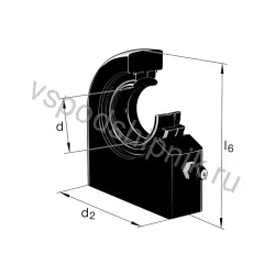 Шарнирная головка GF110-DO-A-QX6 INA
