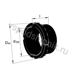 Закрепительная/стяжная втулка H213X203 FAG