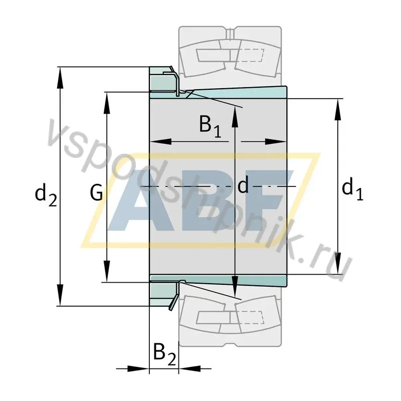 Контргайка HM52T FAG 360