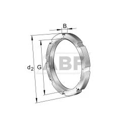 Контргайка HM3168 FAG