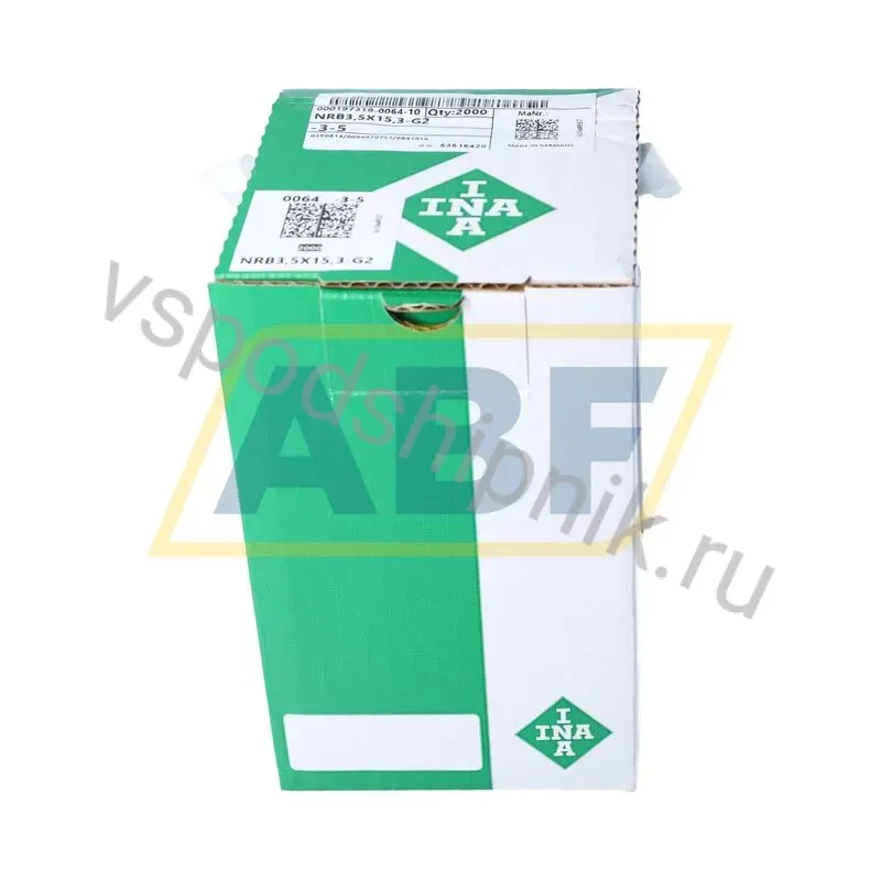 Игла для подшипников NRB3,5X15,3-G2 INA 360