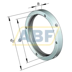 Контргайка HMZ30/710 FAG