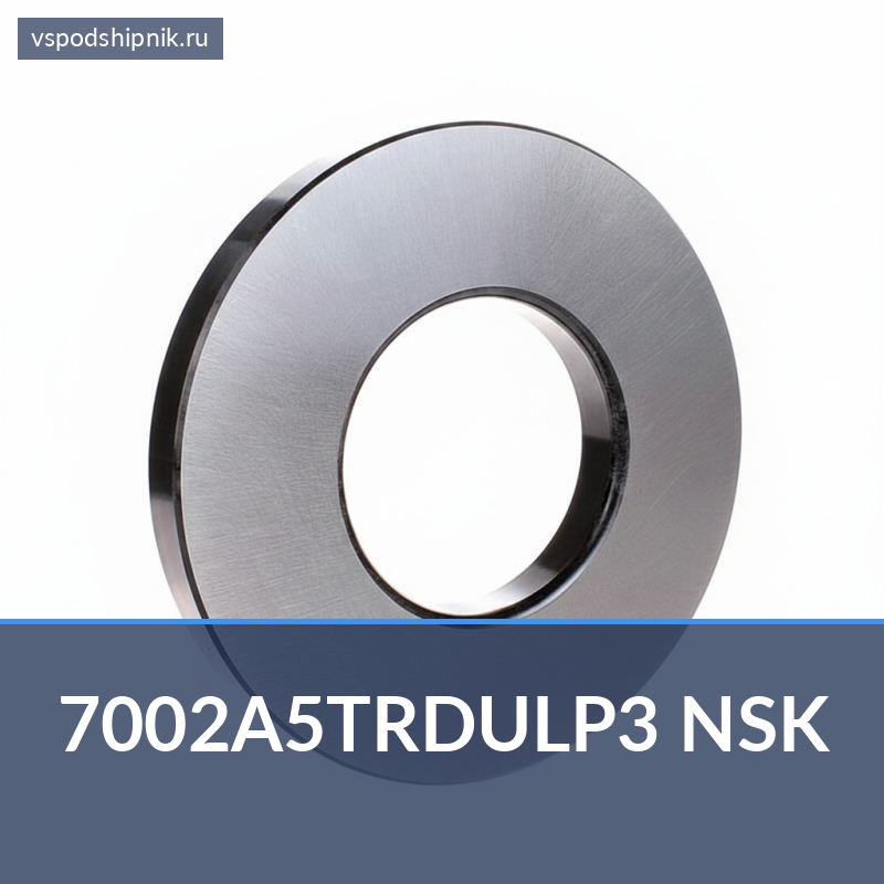 Подшипник шариковый радиально-упорный однорядный 7002A5TRDULP3 NSK 360